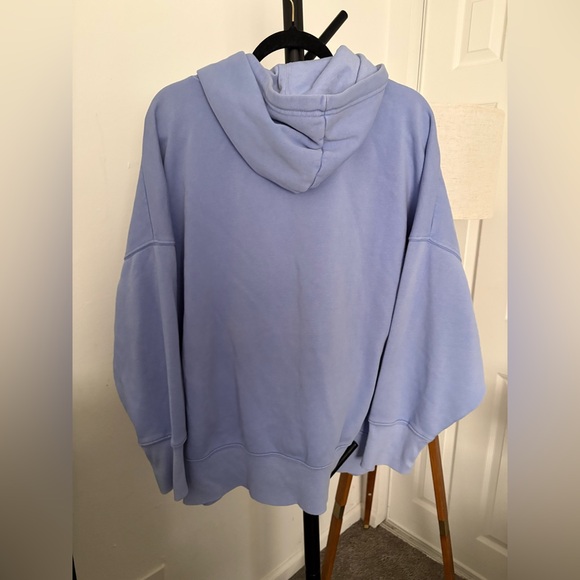 NWT FREE PEOPLE MOVEMENT Sprint To The Finish Hoodie | Blueberry MSRP $108 S - Picture 12 of 12